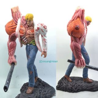 Resident Evil William Birkin G1 Ver.  Figurine Painted Statue Polymer Clay 28cmh