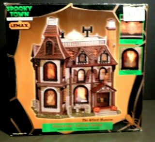 Spooky Town Lemax - Alford Mansion - Box - 25675a,  From 2002 - Retired