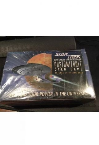 Star Trek Ccg Limited Edition Premiere Booster Box,  Bonus Pack