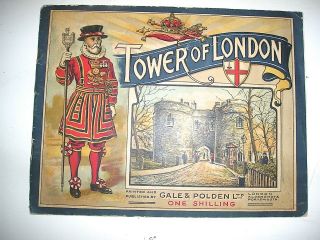 Early View Book Of The Tower Of London,  Many Illustrations