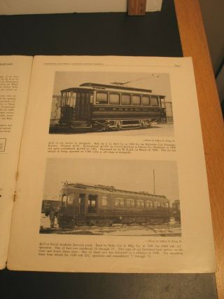 PICTORIAL HISTORY OF THE WASHINGTON BALTIMORE & ANNAPOLIS ELECTRIC RAILROAD 1951 3