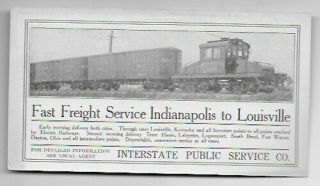 Interstate Public Service Co.  Railroad Blotter