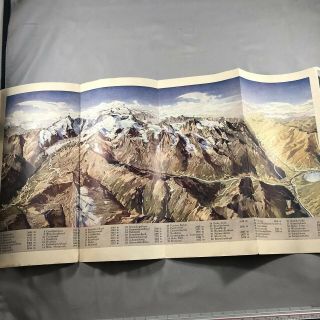 VTG 1930 ' s Grossglockner Alpine Road English Language Guide Brochure/Pamphlet 5