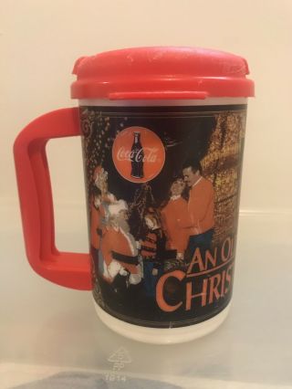 2002 Sdc Silver Dollar City Grandfathered $1.  75 Refillable Mug Christmas Theme