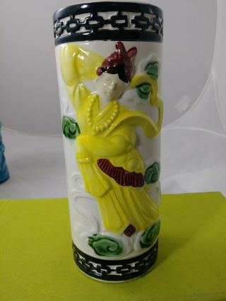 Vintage Japan Orchids Of Hawaii R 93 Tiki Mug,  Very Old And In