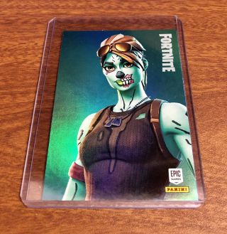 2019 Fortnite By Panini Holo Foil 214 Ghoul Trooper Epic Outfit Trading Card
