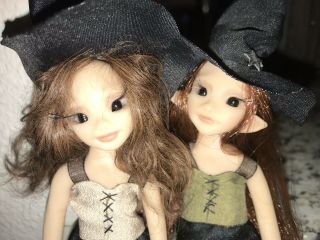 Liz Amend OOAK Fairy Faery Pixie Witch Dolls Gillian Sally Owens Practical Magic 5