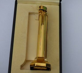 Dunhill ' Art Deco ' Unique Table Lighter with Cigar Burner - Comes Boxed 3