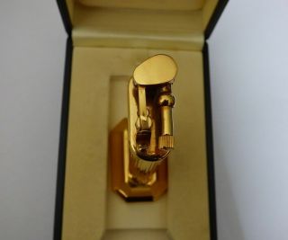 Dunhill ' Art Deco ' Unique Table Lighter with Cigar Burner - Comes Boxed 5