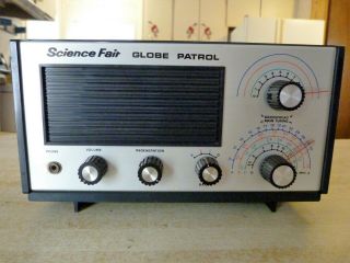 Radio Shack Science Fair Globe Patrol Regenerative Shortwave Radio
