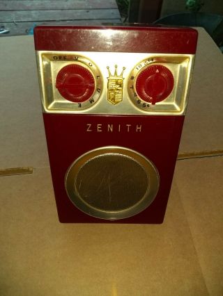 1955 Zenith Royal 500 First Generation Hand - Wired Translucent Case