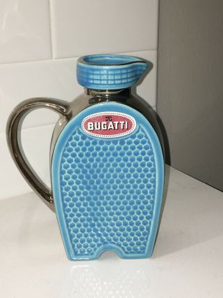 Bugatti Logo Ceramic Water Pitcher From René Dreyfus 