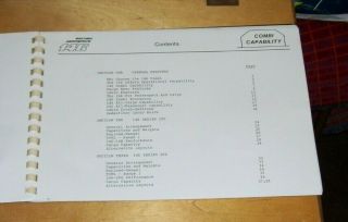 BRITISH AEROSPACE 146 COMBI CAPABILITY BROCHURE TSH 6066 (Issue 3) October 1983 2