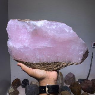 Aaa Top Quality Manganoan Calcite Rough 26 Lbs From Afghanistan