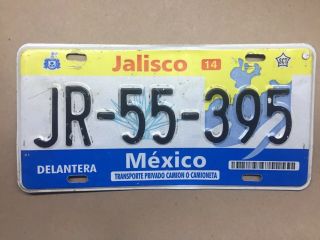 Jalisco Mexico Tequila License Plate Expired Graphic Jr55395