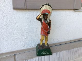 Vintage Cigar Store Indian Lighter,  The Chief Freight Lines,  Evans? Tobacco