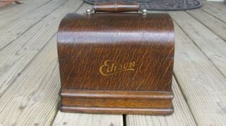 Antique/vintage Edison Gem Phonograph Lid