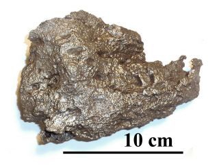 Meteorite,  Ataxite Dronino,  Russia,  Complete Sandblasted Piece,  1220 Grams