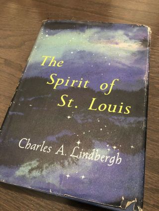 Charles Lindbergh Signed Book To Jack Swigert