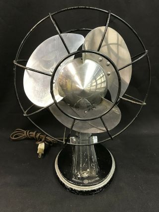 Art Deco Fan General Electric Table Model