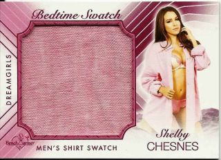 Shelby Chesnes 2016 Benchwarmer Dreamgirls Bedtime Large Swatch Material