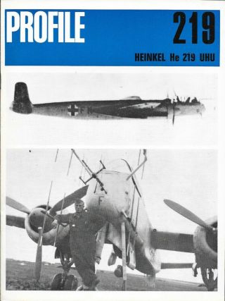 Aircraft Profile No.  219 Heinkel He 219 Uhu By Richard Bateson