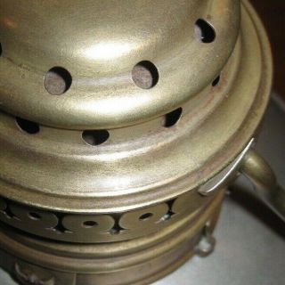 Kelly Brass Bell Bottom Railroad Presentation Lantern Fixed Globe Wheel Cut 8