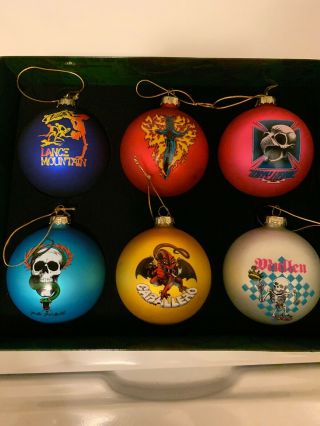 Powell Peralta Skateboards Christmas Tree Ornaments Boxed Set Bones Brigade 2015
