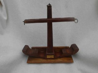Hms Victory Ships Anchor Smoking Pipe Rack Stand By Tallent Old Bond Street