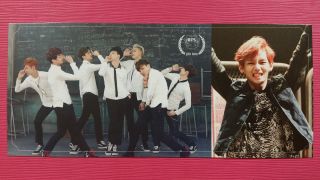 Bts V Taehyung 1 Official Photo Card 2nd Mini Album Skool Luv Affair Photocard