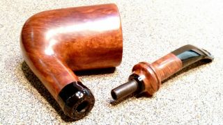GABRIELE DAL FIUME - Early Straight Grain Freehand - Smoking Estate Pipe / Pfeif 8