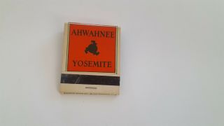 Matchbook Ahwahnee Yosemite Full G3