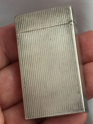 Sterling Silver Pocket Lighter - R.  Blackinton & Co.  - Similar Look To Dunhill 10