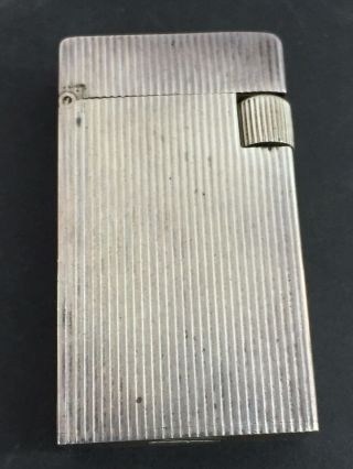 Sterling Silver Pocket Lighter - R.  Blackinton & Co.  - Similar Look To Dunhill
