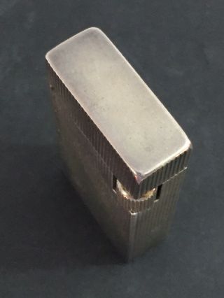 Sterling Silver Pocket Lighter - R.  Blackinton & Co.  - Similar Look To Dunhill 4