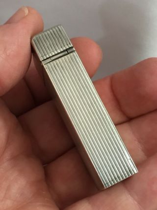 Sterling Silver Pocket Lighter - R.  Blackinton & Co.  - Similar Look To Dunhill 8