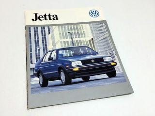 1986 Volkswagen Jetta Brochure - French