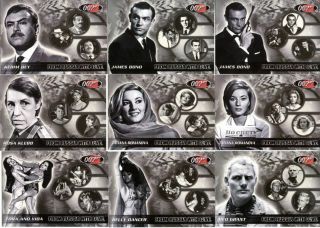James Bond From Russia With Love Special Edition Commemorative 9 Cards 2003
