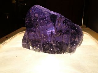 Andara Crystal Glass 1200 Grams F15 Purple Monatomic