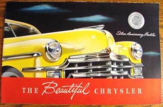 1949 Chrysler Color Brochure,  Yorker Windsor Saratoga Woody Wagon