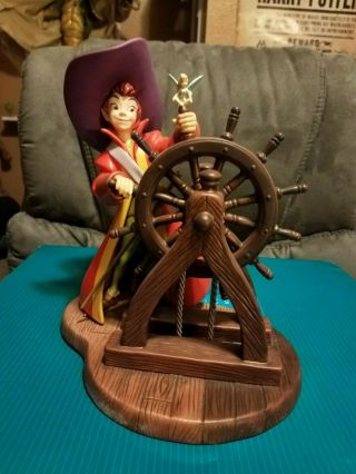 Disney Wdcc Peter Pan - Peter Pan " Hurray For Captain Pan " 80 / 500 Signed By