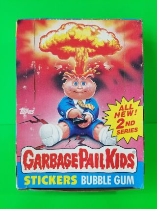 1985 Topps Garbage Pail Kids Series 2 ☆ Os2 ☆ Full Box 48 Wax Packs