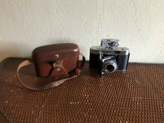 Vintage Voigtlander Vito Ii 35mm Folding Camera Germany Color Skopar 50mm Lens