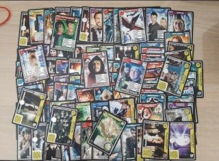 Doctor Who Cards Monster Invasion Over 90 Cards All