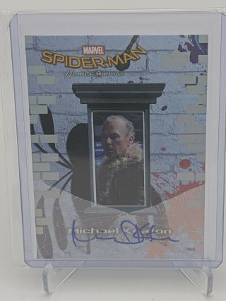 2017 Ud Spider - Man Homecoming Michael Keaton As Vulture Autograph Sp Auto