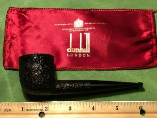 Dunhill Shell Briar Pipe (1974?) 4s With Sleeve