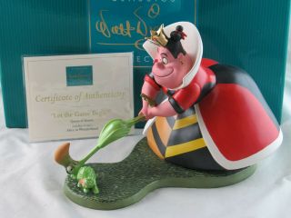 Wdcc " Let The Game Begin " Queen Of Hearts From Alice In Wonderland Box Wdac