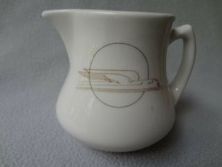 Vintage Union Pacific Railroad Winged Streamliner Logo By Sterling China