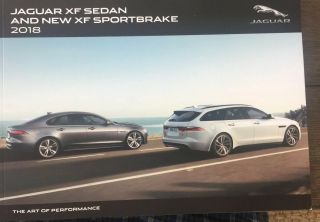 2018 Jaguar Xf Sedan And Xf Sportbrake Brochure