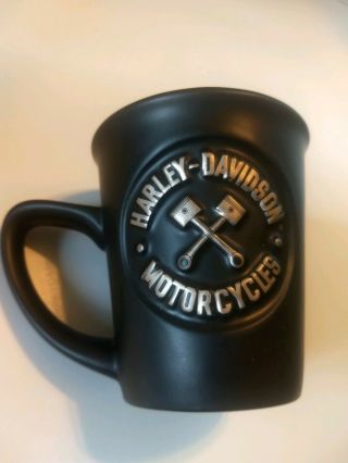 Official License Harley Davidson Motorcycle Raised Logo Coffee Cup Mug